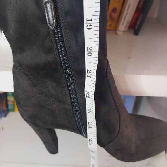 Sam Edelman Kent Over-the-Knee Gray Boots - Size 8.5 - NWOT - Picture 11 of 13